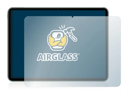 Image de l'appareil OnePlus Pad avec une grande variété de protections d'écran.