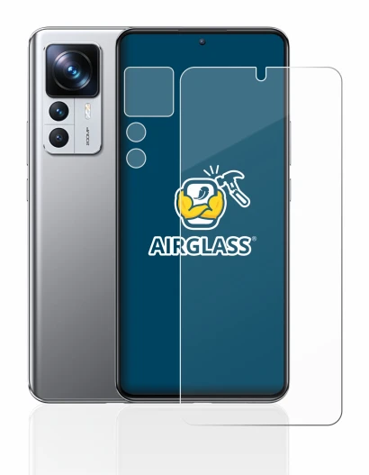 Image de l'appareil Xiaomi 12T Pro (Avant+Caméra) avec une grande variété de protections d'écran.