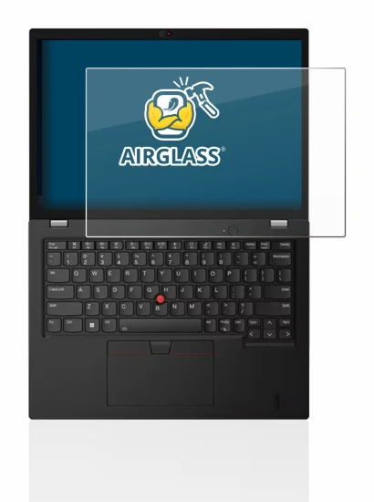 Image de l'appareil Lenovo Thinkpad L13 Gen 3 avec une grande variété de protections d'écran.