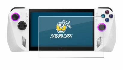 Image de l'appareil ASUS ROG Ally (2023) RC71L avec une grande variété de protections d'écran.