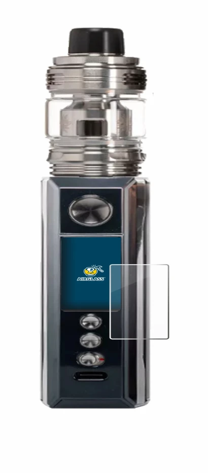 Image de l'appareil Voopoo Drag M100S avec une grande variété de protections d'écran.