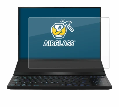 Image de l'appareil ASUS ROG Zephyrus Duo 16 2023 avec une grande variété de protections d'écran.