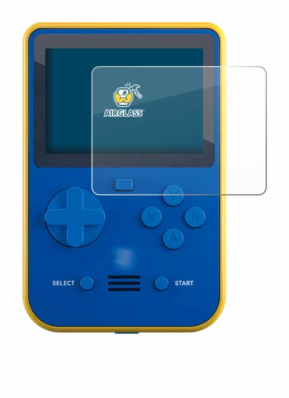 Image de l'appareil Blaze Super Pocket avec une grande variété de protections d'écran.