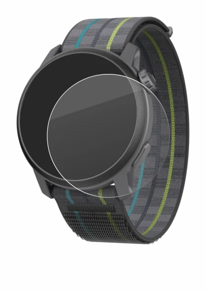 Image de l'appareil Coros Pace 3 avec une grande variété de protections d'écran.