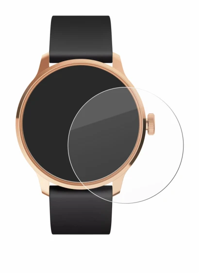 Image de l'appareil Withings ScanWatch Light avec une grande variété de protections d'écran.
