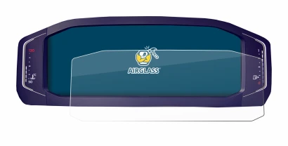 Image de l'appareil Volkswagen Passat B8 Digital Cockpit 10,25" avec une grande variété de protections d'écran.