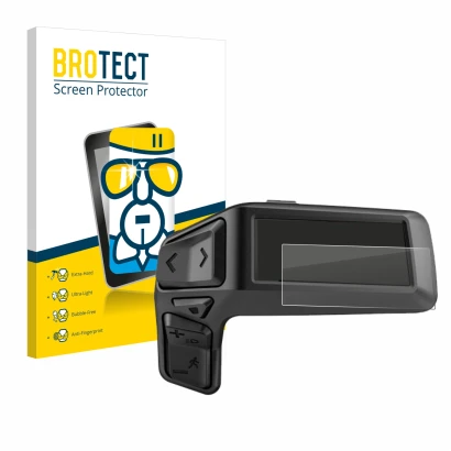 Face avant d’un emballage produit avec le logo de la marque BROTECT. À côté, l’appareil Bosch Purion 200 est représenté avec l