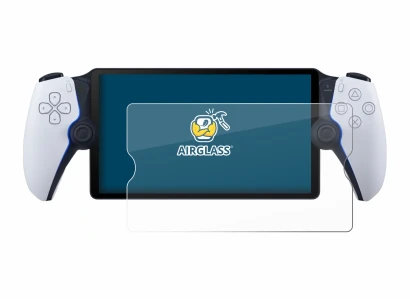 Image de l'appareil Sony Playstation Portal avec une grande variété de protections d'écran.