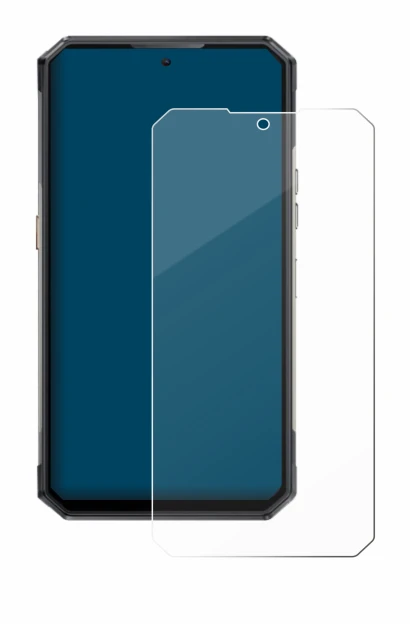 Image de l'appareil Oukitel WP30 Pro avec une grande variété de protections d'écran.
