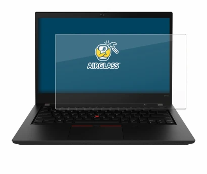 Image de l'appareil Lenovo ThinkPad P14s Gen 2 avec une grande variété de protections d'écran.