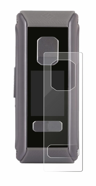 Image de l'appareil GeekVape Aegis Max2 / Max100 avec une grande variété de protections d'écran.