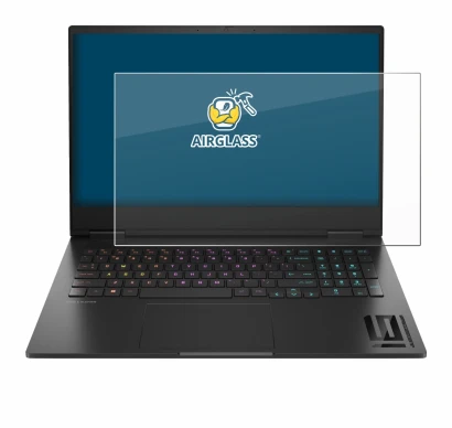 Image de l'appareil HP Omen 16 2024 avec une grande variété de protections d'écran.
