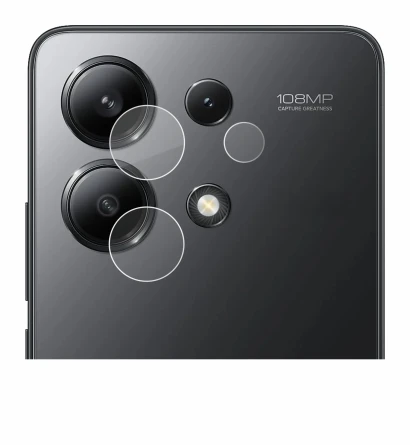 Image de l'appareil Xiaomi Redmi Note 13 (Caméra UNIQUEMENT) avec une grande variété de protections d'écran.