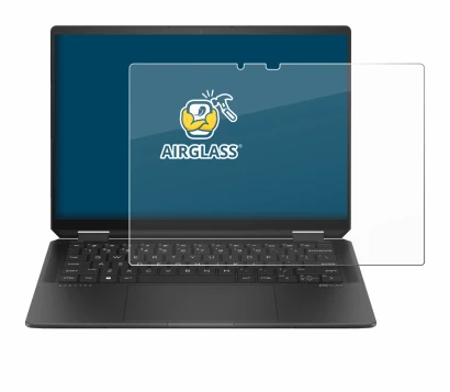 Image de l'appareil HP Spectre x360 (14-e) 2024 avec une grande variété de protections d'écran.