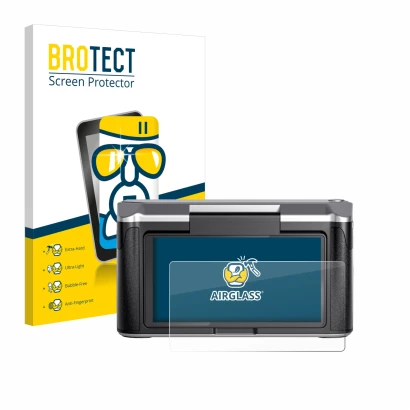Face avant d’un emballage produit avec le logo de la marque BROTECT. À côté, l’appareil Revopoint Miraco est représenté avec l