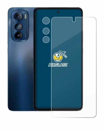 Image de l'appareil Motorola Edge 30 (Avant+Caméra) avec une grande variété de protections d'écran.