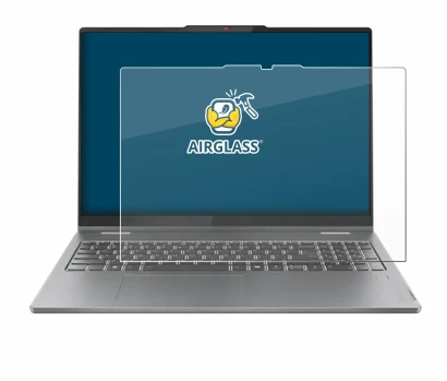 Image de l'appareil Lenovo IdeaPad 5 2-in-1 Gen 9 16" avec une grande variété de protections d'écran.