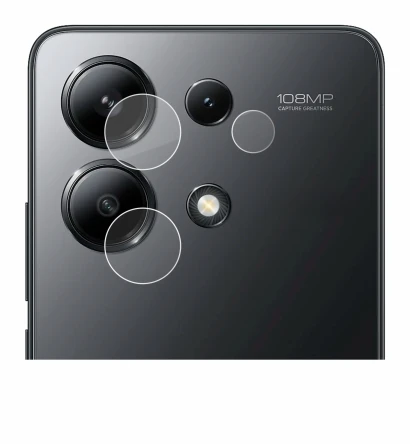 Image de l'appareil Xiaomi Redmi Note 13 4G (Caméra UNIQUEMENT) avec une grande variété de protections d'écran.