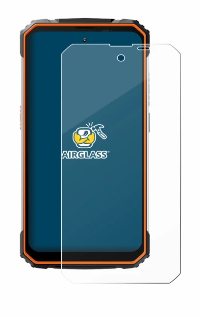 Image de l'appareil Blackview BV8100 avec une grande variété de protections d'écran.