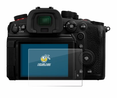 Image de l'appareil Panasonic Lumix DC-GH7 avec une grande variété de protections d'écran.