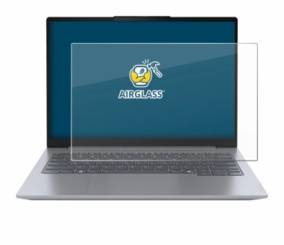 Image de l'appareil Lenovo ThinkBook 14 Gen 7 avec une grande variété de protections d'écran.