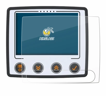 Image de l'appareil Skytraxx 5 Mini avec une grande variété de protections d'écran.
