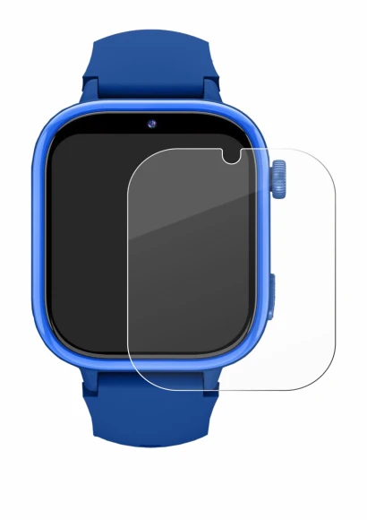 Image de l'appareil Banlvs 4G Kids Smartwatch 1.83" avec une grande variété de protections d'écran.