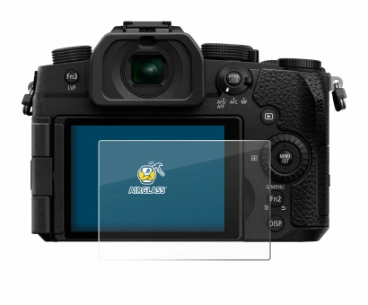Image de l'appareil Panasonic Lumix DC-G97 avec une grande variété de protections d'écran.