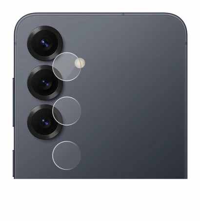 Image de l'appareil Samsung Galaxy S25 (Caméra UNIQUEMENT) avec une grande variété de protections d'écran.