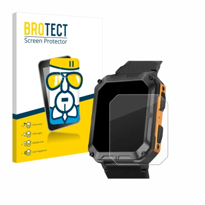 Face avant d’un emballage produit avec le logo de la marque BROTECT. À côté, l’appareil Stahlgear Thor est représenté avec la