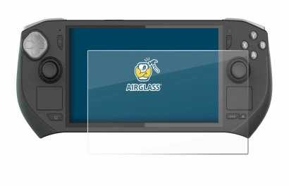 Image de l'appareil Zotac Gaming Zone avec une grande variété de protections d'écran.
