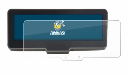 Image de l'appareil KTM 990 Duke R 2025 avec une grande variété de protections d'écran.