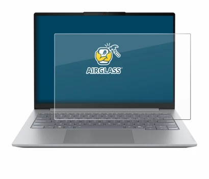 Image de l'appareil Lenovo ThinkBook 14 Gen 8 avec une grande variété de protections d'écran.