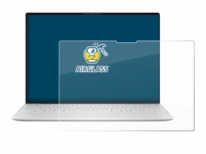 Image de l'appareil Dell XPS 13 9350 2024 avec une grande variété de protections d'écran.