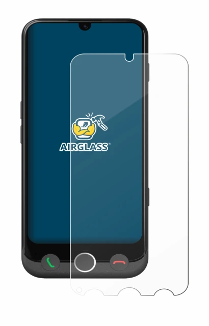 Image de l'appareil Doro Aurora A30 avec une grande variété de protections d'écran.