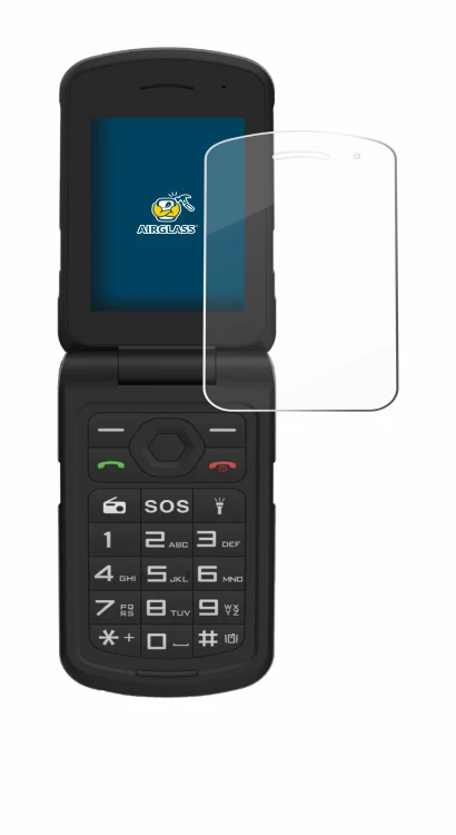 Image de l'appareil AGM M10 avec une grande variété de protections d'écran.