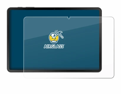 Image de l'appareil Doogee Tab A9 avec une grande variété de protections d'écran.