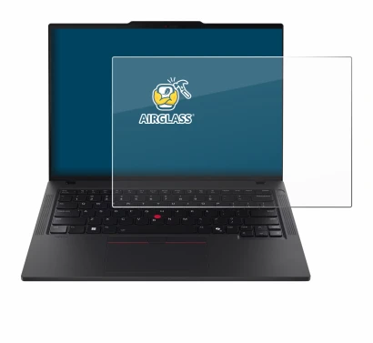 Image de l'appareil Lenovo ThinkPad T14 Gen 6 avec une grande variété de protections d'écran.