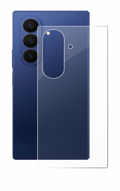 Image de l'appareil Samsung Galaxy Z Fold 7 (Arrière) avec une grande variété de protections d'écran.