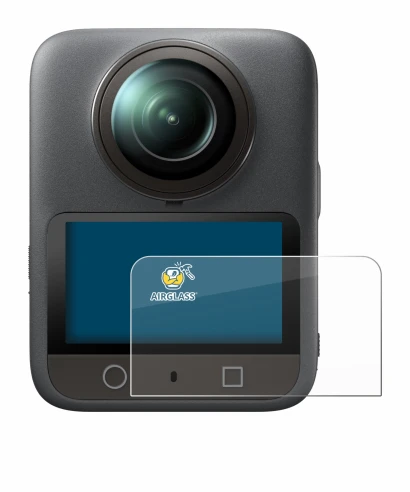 Image de l'appareil DJI Osmo 360 avec une grande variété de protections d'écran.