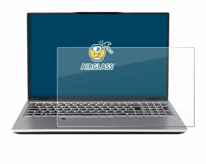 Image de l'appareil terra Mobile 1551R i7 1355U W11P avec une grande variété de protections d'écran.