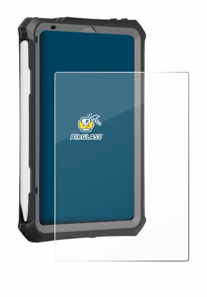 Image de l'appareil Apple iPad Mini 7 2024 (case-friendly) avec une grande variété de protections d'écran.