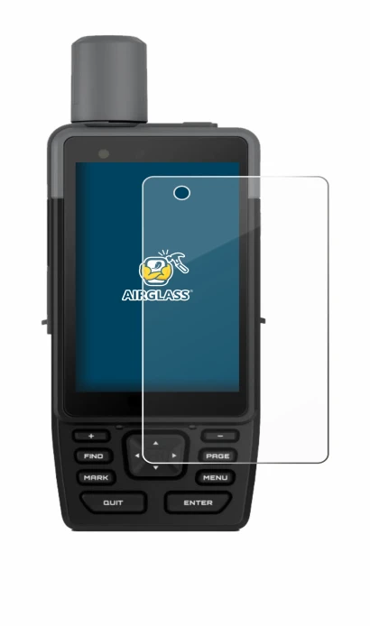 Image de l'appareil Garmin GPSMAP H1 avec une grande variété de protections d'écran.