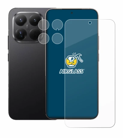 Image de l'appareil Xiaomi 15T Pro (Avant+Caméra) avec une grande variété de protections d'écran.