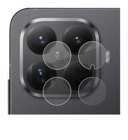 Image de l'appareil Xiaomi 15T Pro (Caméra UNIQUEMENT) avec une grande variété de protections d'écran.
