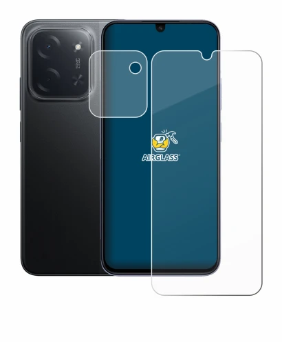 Image de l'appareil Xiaomi Poco C85 (Avant+Caméra) avec une grande variété de protections d'écran.