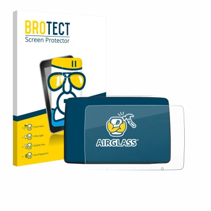 Face avant d’un emballage produit avec le logo de la marque BROTECT. À côté, l’appareil Leapmotor T03 2025 est représenté avec