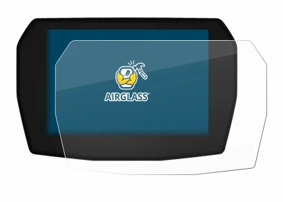 Image de l'appareil Ducati Panigale V2 2025 avec une grande variété de protections d'écran.