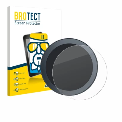 Face avant d’un emballage produit avec le logo de la marque BROTECT. À côté, l’appareil QJ Motor SRV 600 est représenté avec l