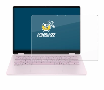 Image de l'appareil HP OmniBook 5 Flip 14 14-fp0153ng avec une grande variété de protections d'écran.